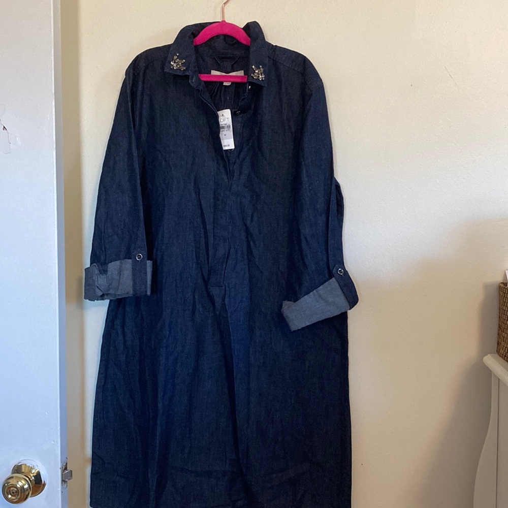 Loft denim dress